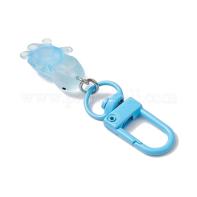 Подвесные украшения из прозрачной светящейся смолы HJEW-JM03093-1