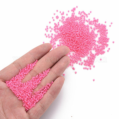 Цилиндрические стеклянные шарики флуоресцентного цвета SEED-S047-P-005-1