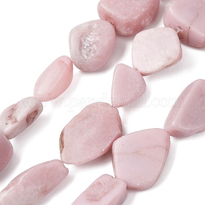 Натуральный розовый опал бусы пряди&nbsp;G-D098-C04-1