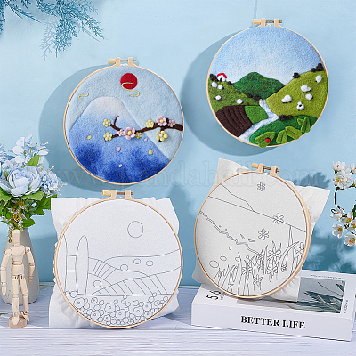 Горный пейзаж DIY-WH0568-20-1