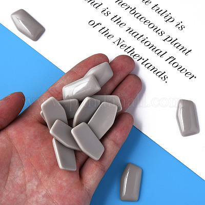 Непрозрачные акриловый кабошоны MACR-S373-136-A05-1