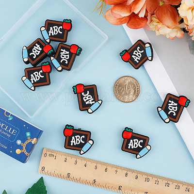 10 шт. Силиконовые бусины&nbsp;SIL-SC0001-31-1