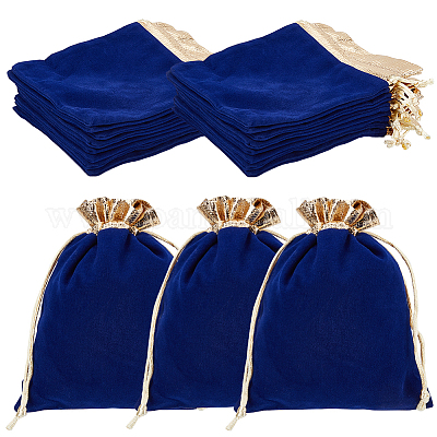 Бархат ювелирных мешки сумки TP-BBC0001-09C-04-1