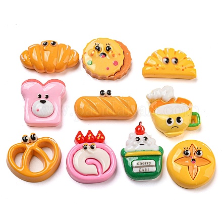 Непрозрачная смола декодирует кабошоны RESI-C046-04-1