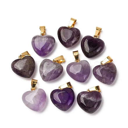 Подвески из натурального аметиста  G-I311-A18-G-1