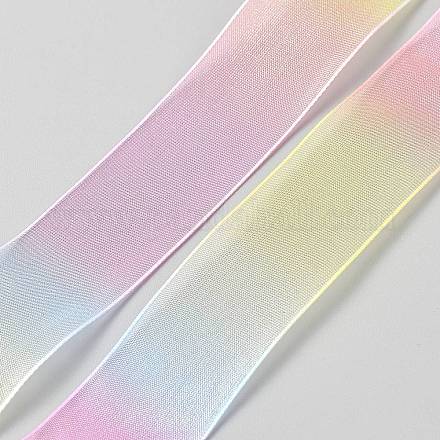 10 ярд ленты из органзы радужного цвета OCOR-WH20005-04D-1