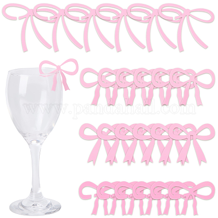 24 шт. 4 стиля акриловых подвесок для бокалов вина&nbsp;AJEW-SC0031-69-1