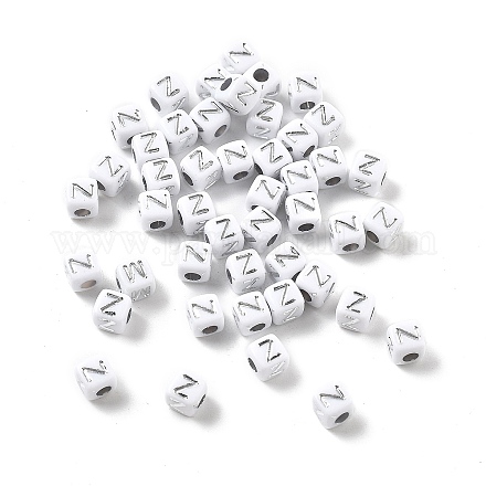 Непрозрачные акриловые бусины OACR-D282-06Z-1