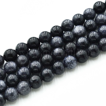 Природного кварца нитей бисера G-N355-6mm-55-1