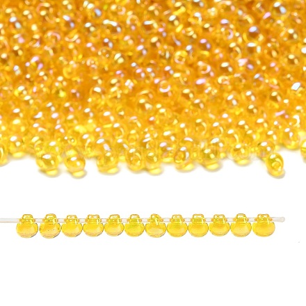 Бусины-капли miyuki 3.4 мм SEED-MY04-DP252-1