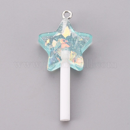 Подвески из смолы RESI-K008-B04-1