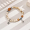Cute Ceramic Bead Bracelet with Various Colors for Women