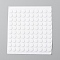 Acrylic Double-sided Adhesive Tape, Glue Point Dot, Flat Round, White, 8x1~1.3mm