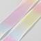 10 Yards Rainbow Color Organza Ribbon, Ribbon for Bowknot, Flower, Gift Decoration, Colorful, 1 inch(25mm)