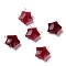 Natural Red Jade Charms, Star, Faceted, 13~13.5x14~14.5x6~6.5mm, Hole: 0.8mm