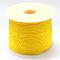 Braided Nylon Thread, Gold, 2mm, about 54.68 yards(50m)/roll