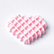 Resin Decoden Cabochons, Heart Biscuit, Pink, 18.5~19x22x5mm