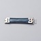 Manganese Handbag Shrapnel Clip, Flex Spring Clip, Internal Flex Purse Frames, Dark Slate Blue, 7x1.5x0.4cm