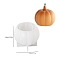 Halloween Pumpkin DIY Silicone Candle Molds, for Candle Making, White, 57x50mm