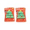 Christmas Theme Opaque Resin Decoden Cabochons, Snack Candy Bags, Christmas Tree, 26.5x18x5mm