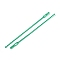 Reusable Plastic Plant Cable Ties, Adjustable Plant Twist Ties, Garden Tool, Medium Sea Green, 222x5~9x1.5~2mm, about 100pcs/bag