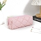 Rectangle Polyester Pen Bag, Stationery Storage Boxes for Pens, Pencils, Pink, 200x70x70mm