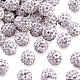 Полимерная глина Pave горный хрусталь бисер RB-Q197-12mm-01-2