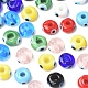 36шт 9 цвета ручной работы сглаз бусины лэмпворк LAMP-FS0001-23-3