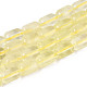 Естественный лимонный кварц нитей бисера G-G980-52B-2
