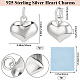 3 шт. 925 подвески из стерлингового серебра STER-BBC0007-91-2