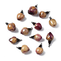 Подвески из натуральных настоящих роз ручной работы&nbsp;X-RESI-R424-01