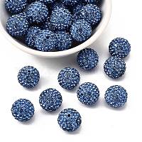 Pave disco бусины&nbsp;RB-Q195-14mm-2