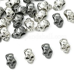 30 шт. 2 цвета тибетский стиль сплав европейские бусины TIBEB-FS0001-19