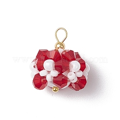 Стеклянные подвески&nbsp;PALLOY-MZ00673-02