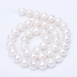 Нити из натурального культивированного пресноводного жемчуга PEAR-R063-20-01A