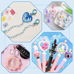 24шт 8 стиля покрытия акриловых бусин&nbsp;FIND-PH0022-04