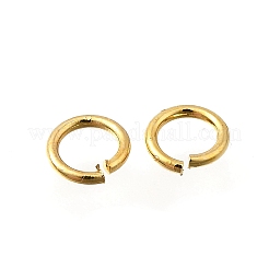 Латунные кольца прыжок открыт KK-B147-03B-G