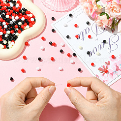 Непрозрачные акриловые бусины&nbsp;SACR-PA0001-04A-03