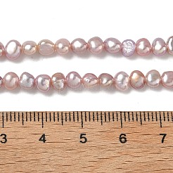 Нити из натурального культивированного пресноводного жемчуга&nbsp;PEAR-C004-19B-02