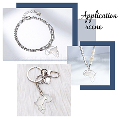 4 шт. 4 подвески из нержавеющей стали 304 STAS-UN0034-49