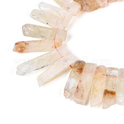 Природный цитрин бисер нитей G-R419-23-01