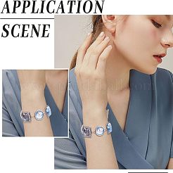 24 шт. оправы для кабошонов из нержавеющей стали 304 STAS-UN0027-43