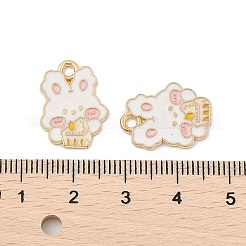 Подвески из цинкового сплава с эмалью на тему животных и леса&nbsp;FIND-Z065-01B