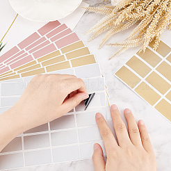 12 лист 3-х цветных скретч-пленочных наклеек с паролем DIY-FG0004-10