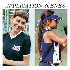 Наборы для изготовления сережек с подвесками на спортивную тематику своими руками&nbsp;DIY-TA0004-36