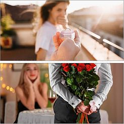 Бархат кольца коробки VBOX-NB0001-03A