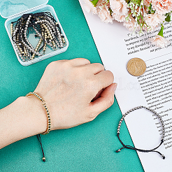 10 шт. 2-цветный нейлоновый шнур для плетения браслета из бусин MAK-ME0001-08