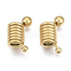 Европейские бусины из хирургической нержавеющей стали 316 STAS-N097-069LG