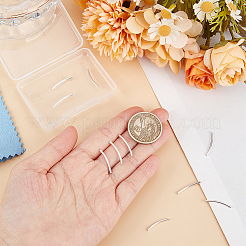 925 серебро бусы трубка STER-BC0002-18E