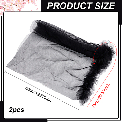 Отделка марлевым кружевом&nbsp;OCOR-WH0092-21C